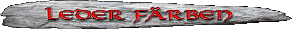 Leder Färben